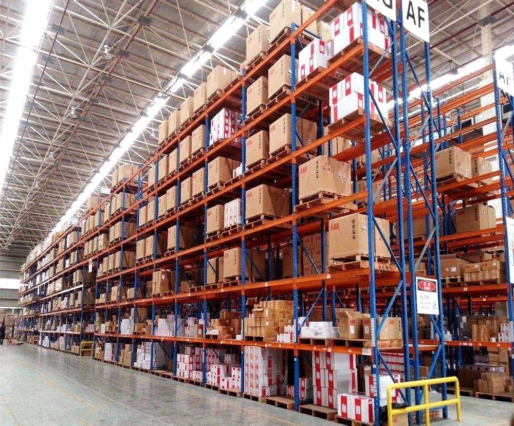 Dernière affaire concernant Rapport sur le cas du produit: Plateau à palettes lourds pour solutions de stockage en entrepôt