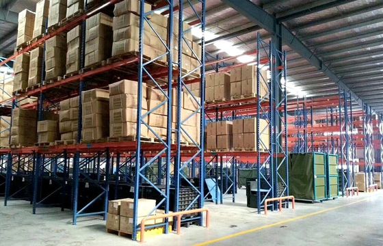 Système de rack de palettes pour entrepôt de stockage sur mesure