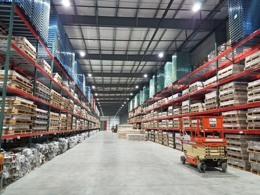 Étagère de palettes pour le stockage industriel pour le stockage optimal