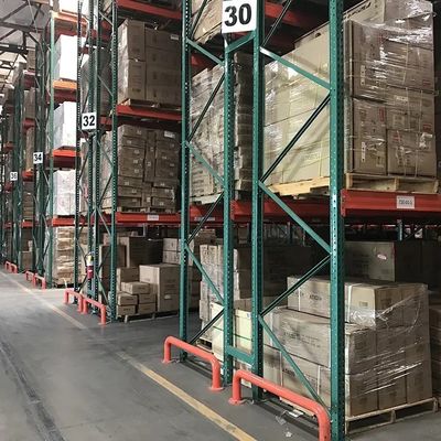 Étagères de stockage pour entrepôts lourds personnalisées, chambre froide, étagère de palettes standard américaine