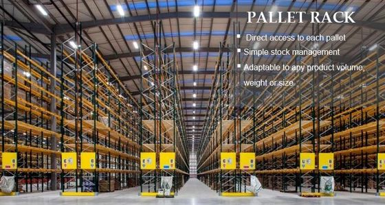 Étagère de rangement pour entrepôt industriel lourd réglable RMI / AS4084 Certifié
