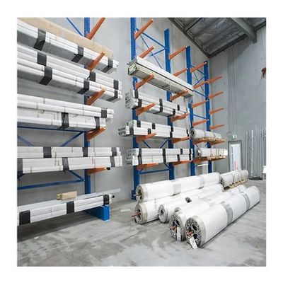 Plateaux de stockage extérieurs à levier à double ou à un seul côté galvanisés