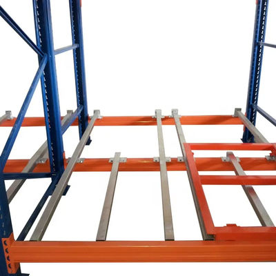 Entrepôt à haute densité, étagères de palettes sur mesure