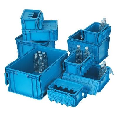 Plastiques industriels empilés Euro Contenants de stockage Boîtes de conservation